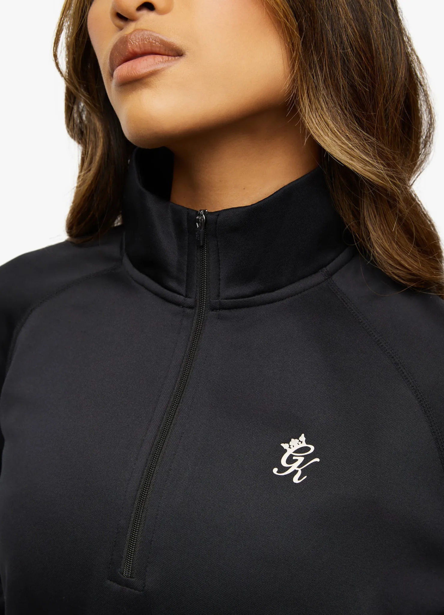 Gymwear<Gym King Sport 1/4 Zip Funnel Black