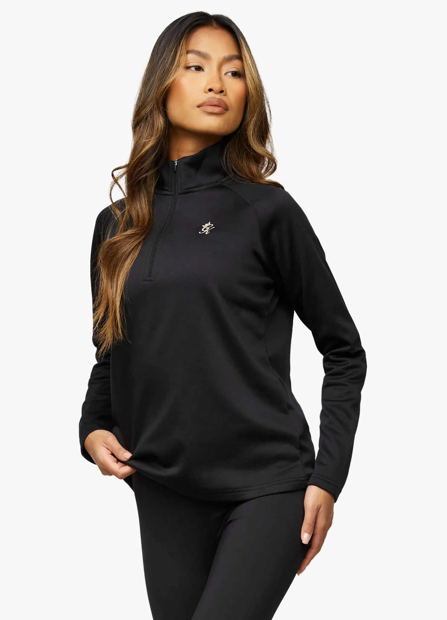 Gymwear<Gym King Sport 1/4 Zip Funnel Black