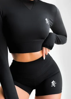 Gymwear<Gym King Sport Evolve Ls Crop Black