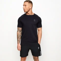 Gymwear<Gym King Sport Seamless Knit Ss Tee Black