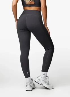 Gymwear<Gym King Stamina Texture Legging Graphite/Golden Orange