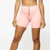 Gymwear<Gym King Stamina Zip Front Cycle Short Blush Pink/Chilli Red