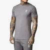 Twin Sets<Gym King Taped Jersey Tee Fossil Grey