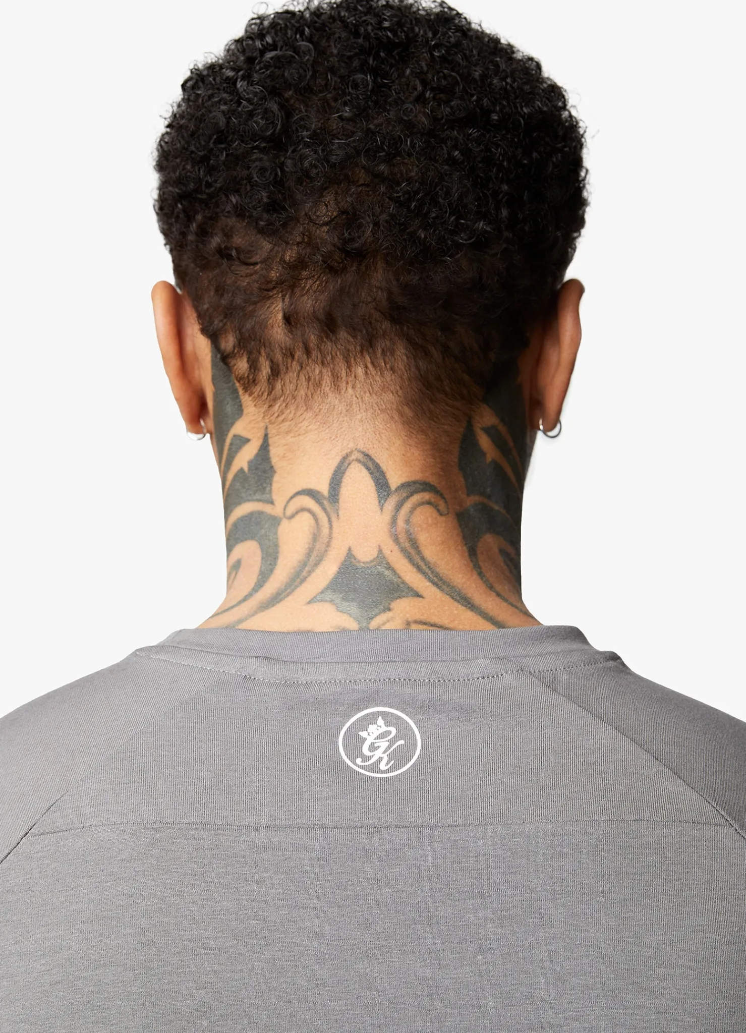 Twin Sets<Gym King Taped Jersey Tee Fossil Grey