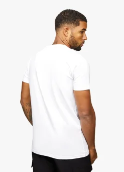 T-Shirts<Gym King Text Logo Tee White