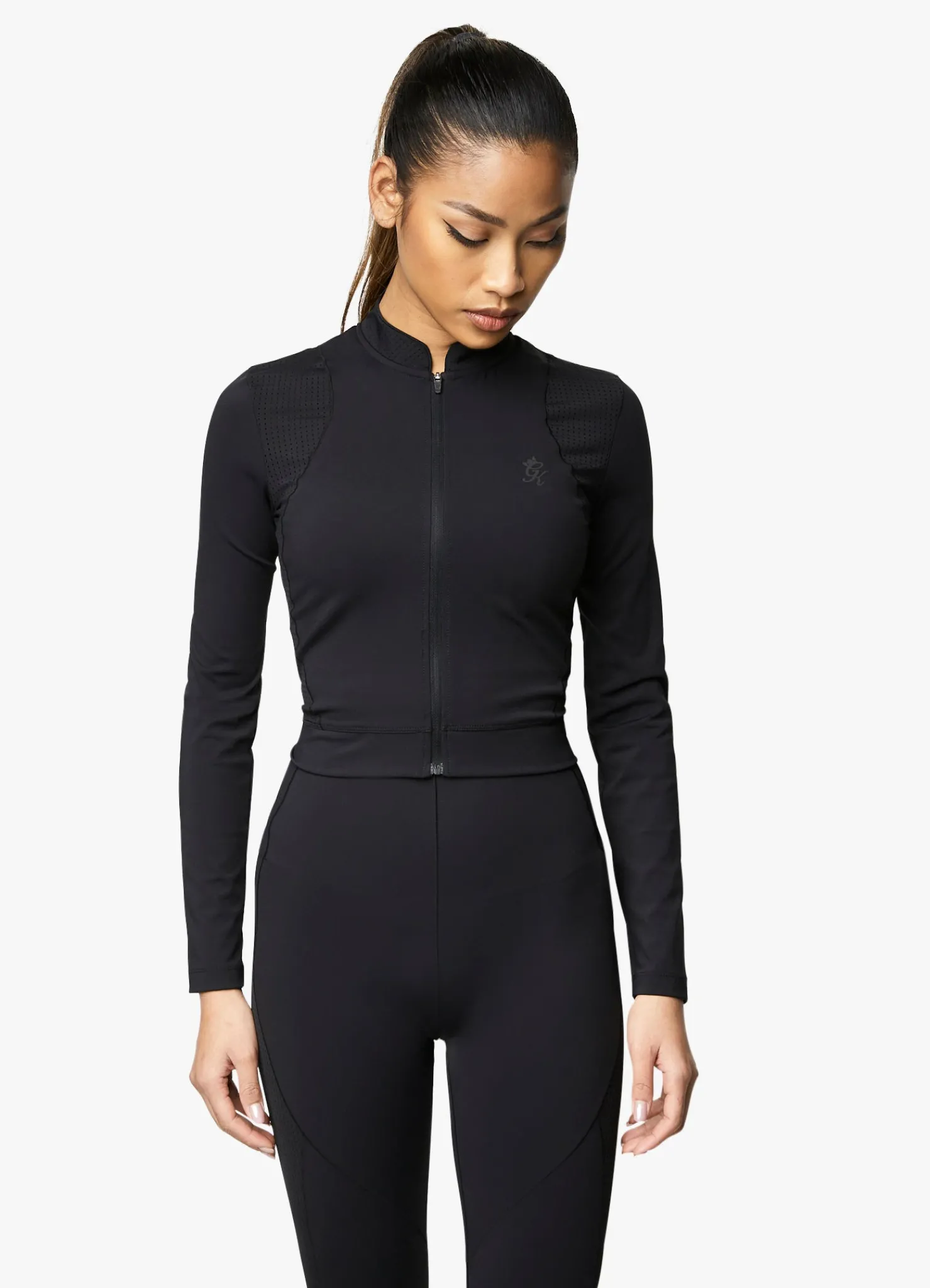 Outerwear<Gym King Uprising Full Zip Jacket Black