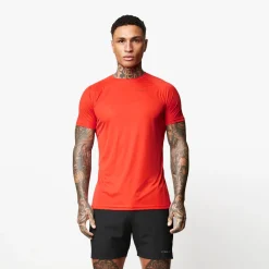 T-Shirts<Gym King Uprising Ss Tee Red Rush