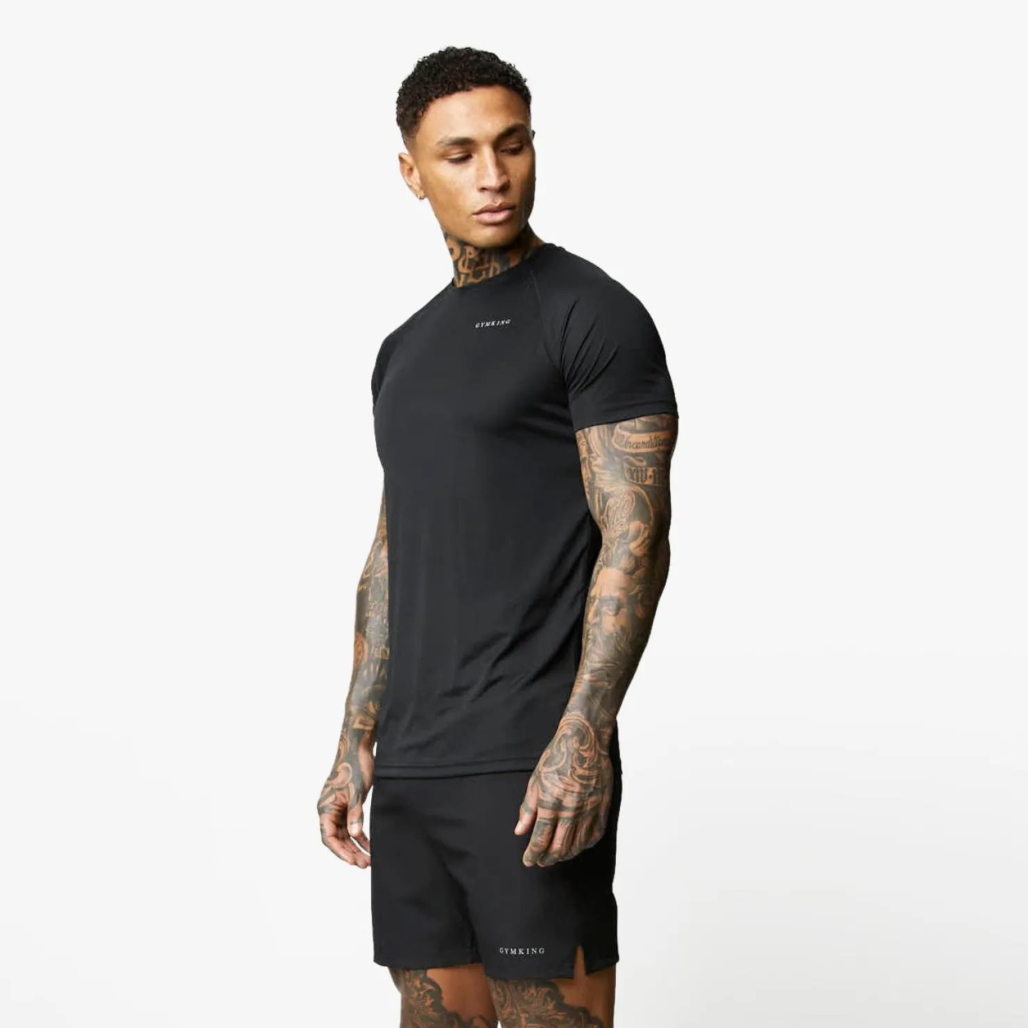 T-Shirts<Gym King Uprising Ss Tee Black
