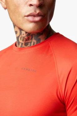 T-Shirts<Gym King Uprising Ss Tee Red Rush