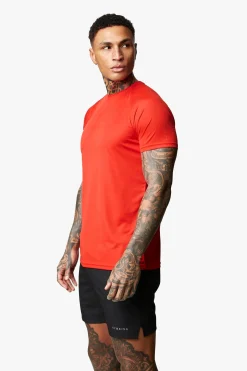 T-Shirts<Gym King Uprising Ss Tee Red Rush