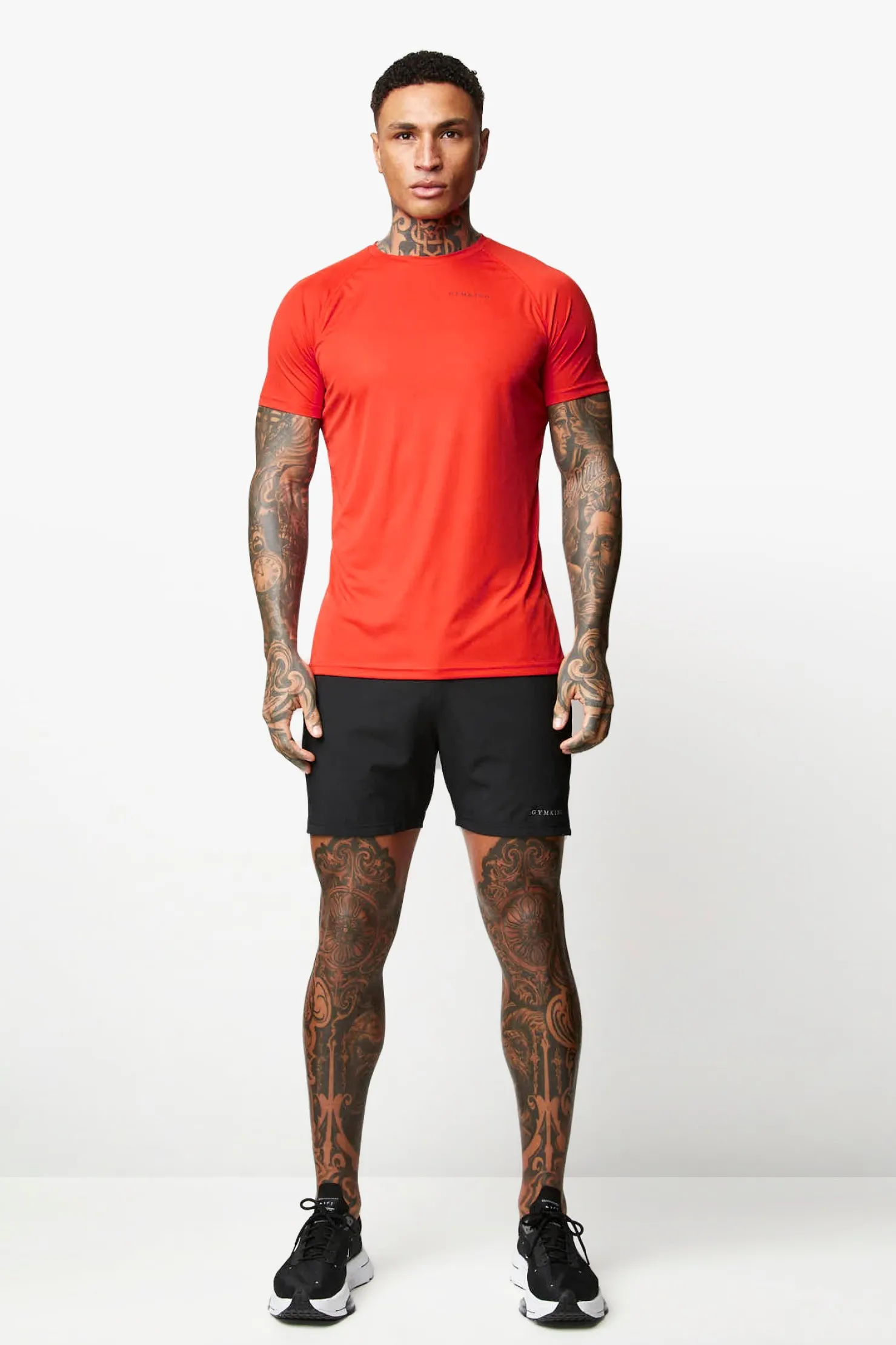 T-Shirts<Gym King Uprising Ss Tee Red Rush