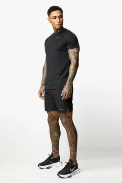 T-Shirts<Gym King Uprising Ss Tee Black