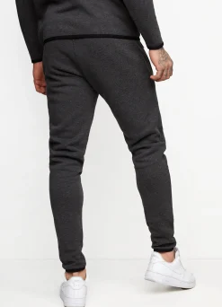 Tracksuit Bottoms<Gym King Utility Tech Jogger Black Marl