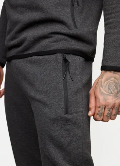 Tracksuit Bottoms<Gym King Utility Tech Jogger Black Marl