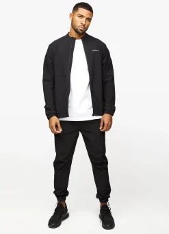 Outerwear<Gym King Utility Woven Bomber Black