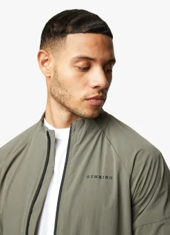 Outerwear<Gym King Utility Woven Bomber Olive