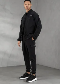 Tracksuit Tops<Gym King Utility Woven Bomber Black
