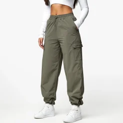 Co-Ords<Gym King Utility Woven Cargo Pant Olive