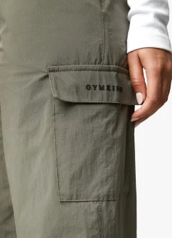 Joggers<Gym King Utility Woven Cargo Pant Olive