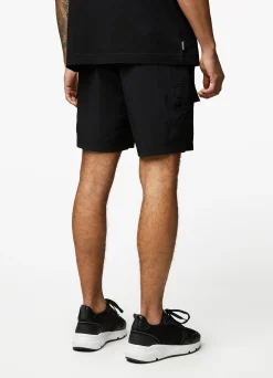 Twin Sets<Gym King Utility Woven Cargo Short Black