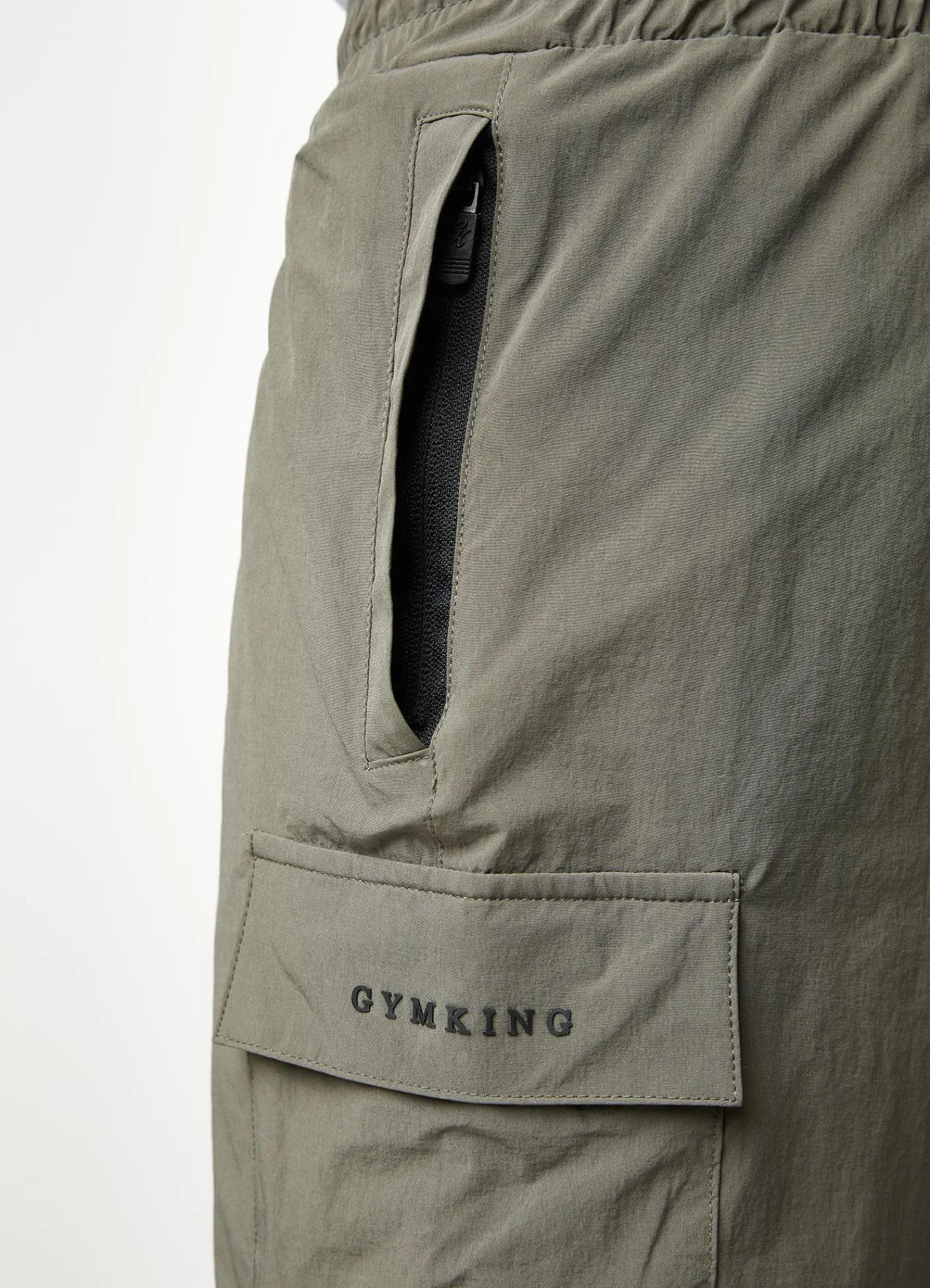 Twin Sets<Gym King Utility Woven Cargo Short Olive