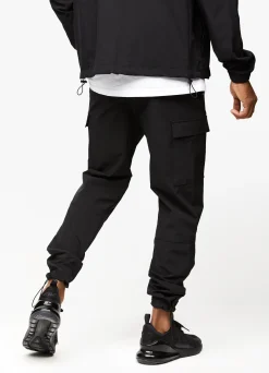 Tracksuit Bottoms<Gym King Utility Woven Cargo Pant Black