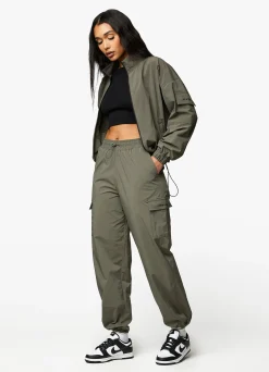 Co-Ords<Gym King Utility Woven Cargo Pant Olive