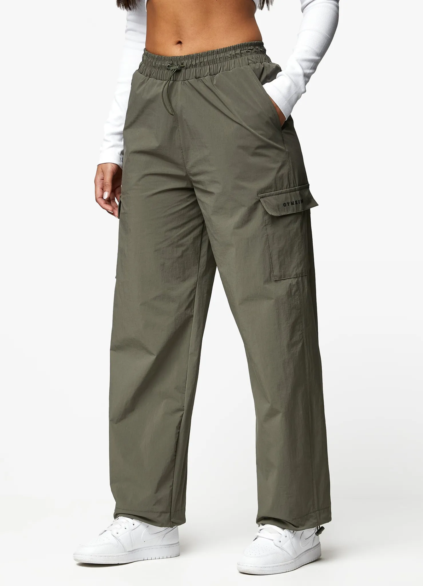 Co-Ords<Gym King Utility Woven Cargo Pant Olive
