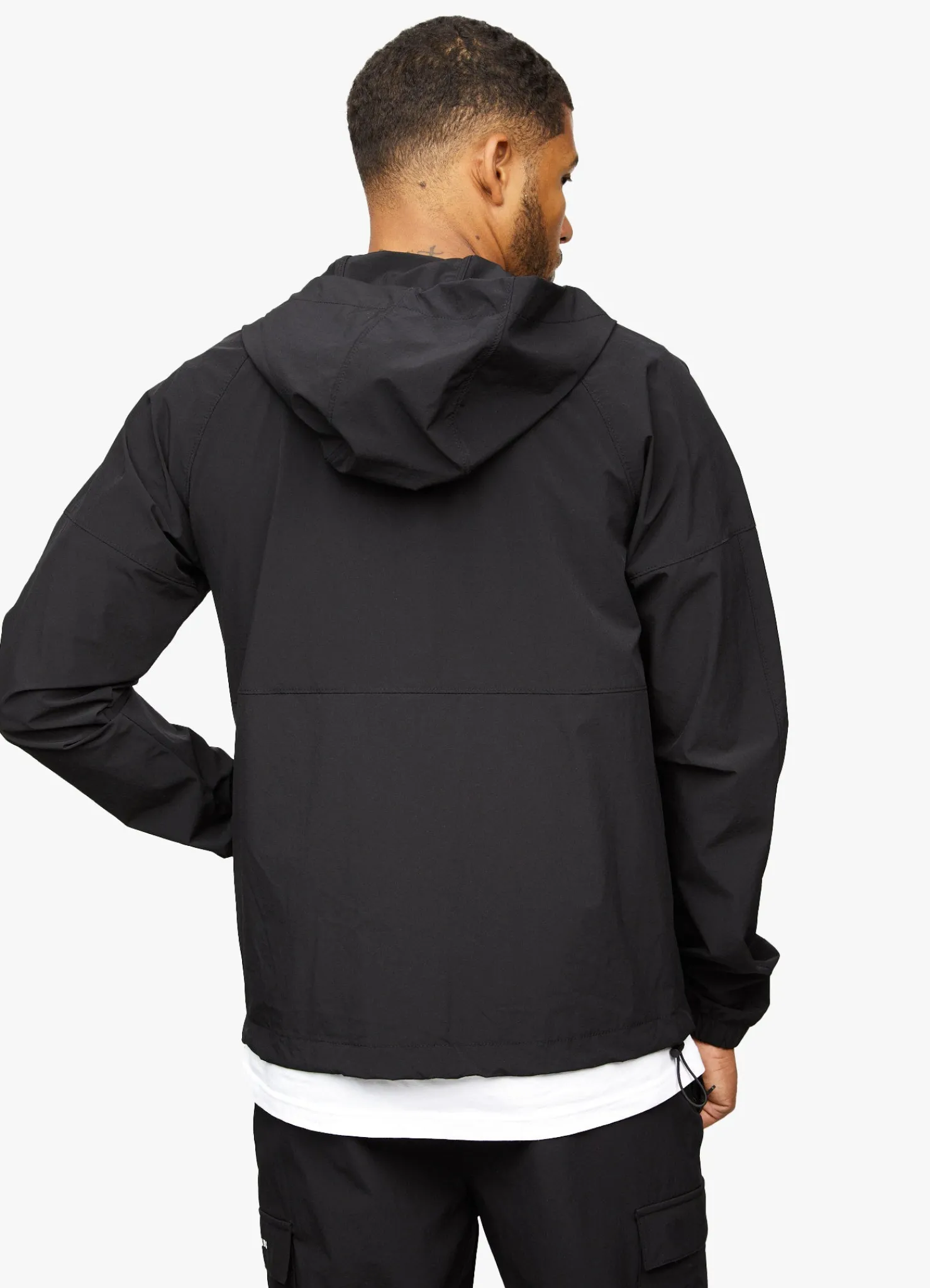 Tracksuit Tops<Gym King Utility Woven Hood Black