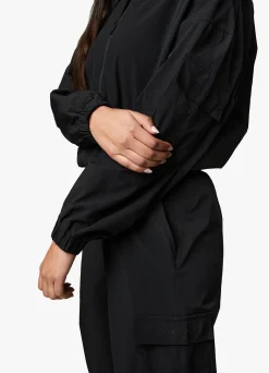 Outerwear<Gym King Utility Woven Jacket Black