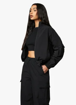Tracksuits<Gym King Utility Woven Tracksuit Black