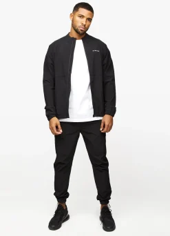 Tracksuits<Gym King Utility Woven Tracksuit Black