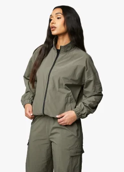 Tracksuits<Gym King Utility Woven Tracksuit Olive