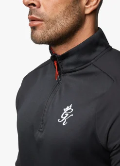 Gymwear<Gym King Velocity Tech Funnel Black/Wine Red
