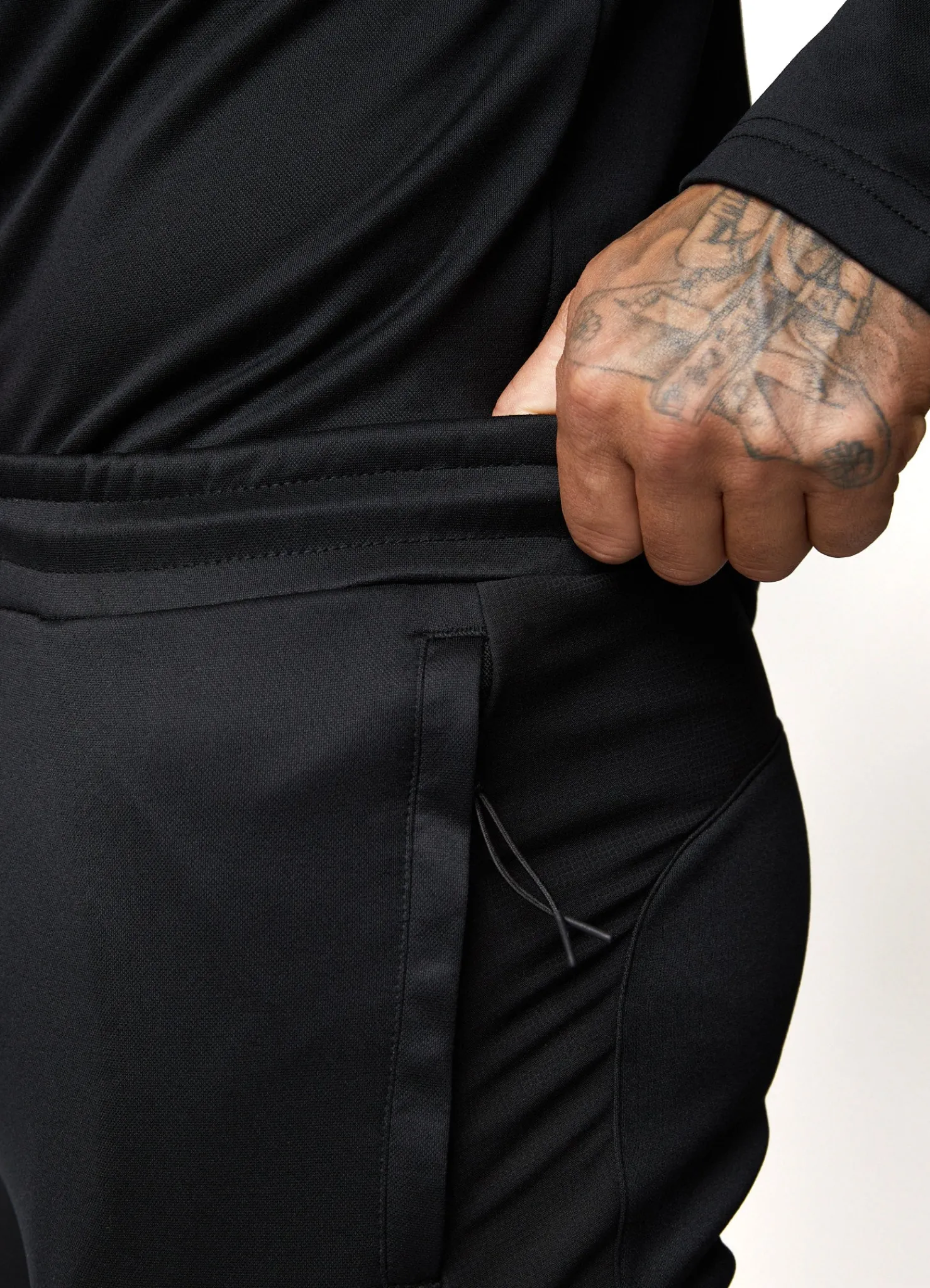 Tracksuit Bottoms<Gym King Velocity Tech Pant Black/Wine Red