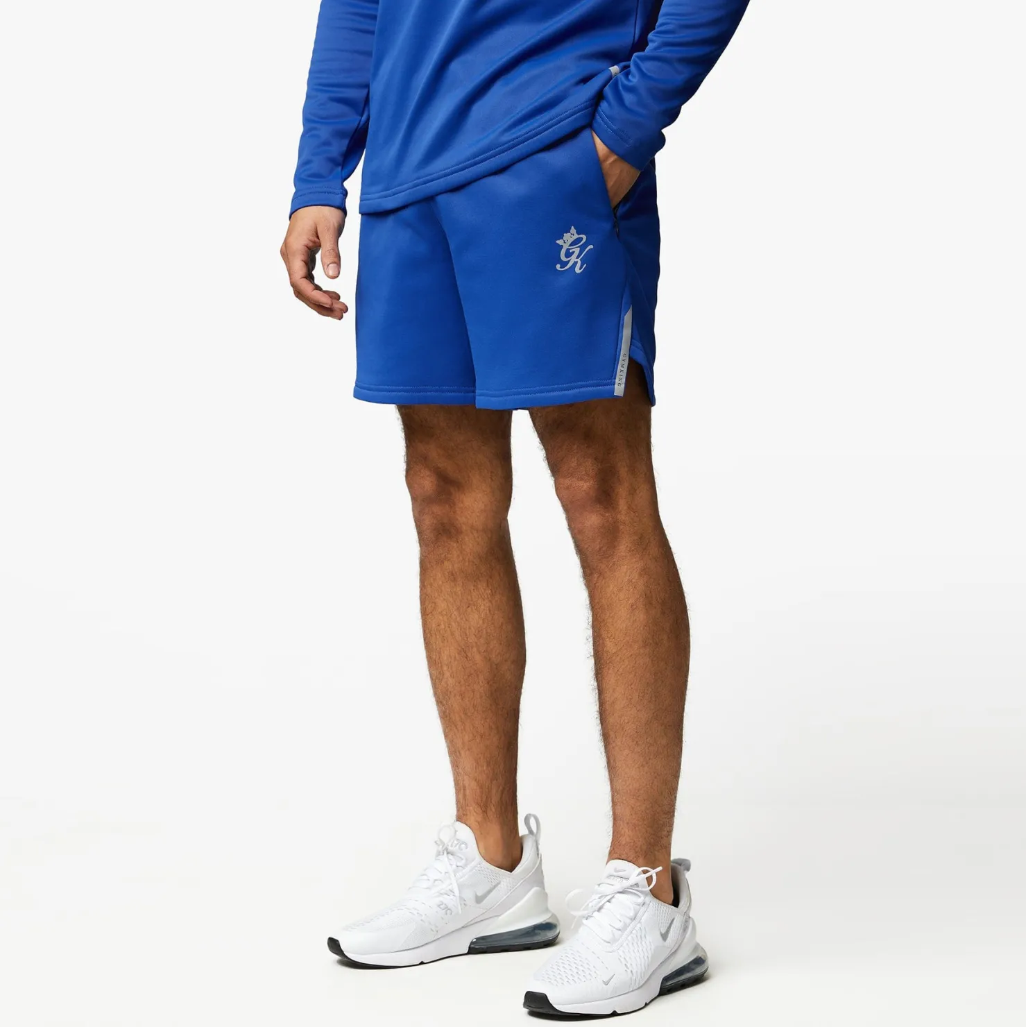 Gymwear<Gym King Velocity Tech Short Electric Blue/Black