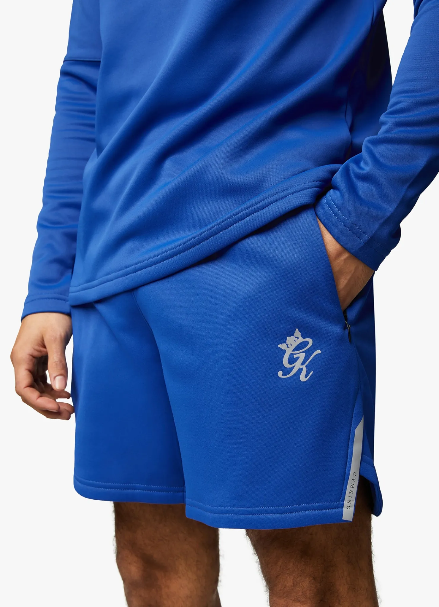 Gymwear<Gym King Velocity Tech Short Electric Blue/Black