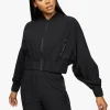 Outerwear<Gym King Woven Batwing Bomber Black