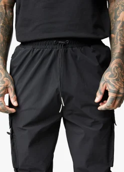 Tracksuits<Gym King Rebellion Hood & Cargo Jogger Black