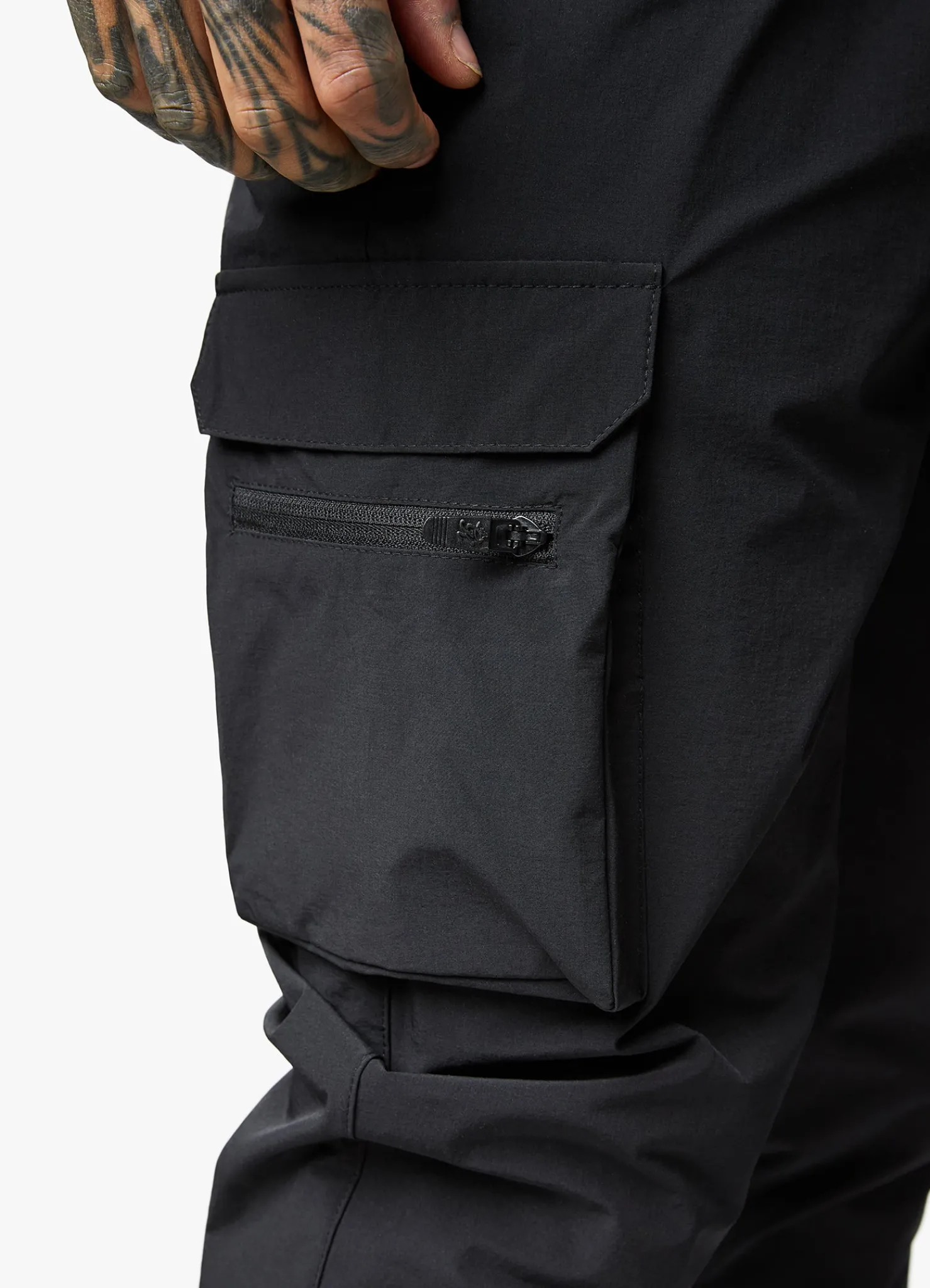 Tracksuits<Gym King Rebellion Hood & Cargo Jogger Antique White/Black